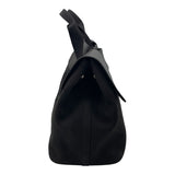 エルメス HERMES ヴァルパラインPM □J刻 ブラック SV金具 トワル レディース ハンドバッグ