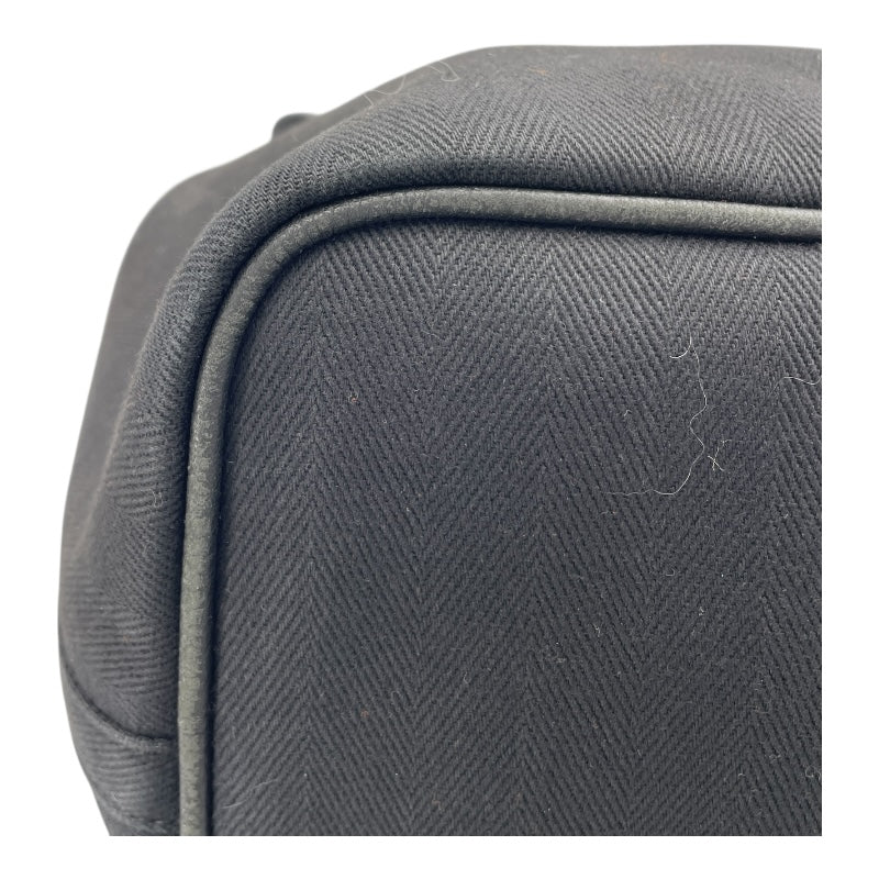 エルメス HERMES ヴァルパラインPM □J刻 ブラック SV金具 トワル レディース ハンドバッグ