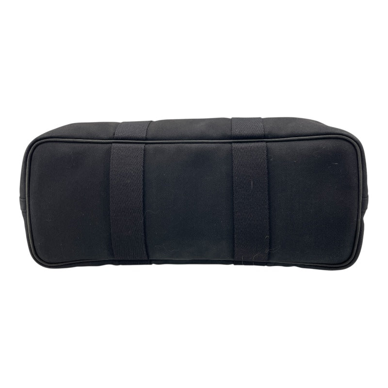 エルメス HERMES ヴァルパラインPM □J刻 ブラック SV金具 トワル レディース ハンドバッグ