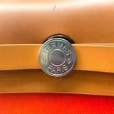 エルメス HERMES エールバッグジップPM U刻印 ローズテキサス SV金具 トワルアッシュ/ベルリンヌ/ヴァッシュハンター レディース ショルダーバッグ
