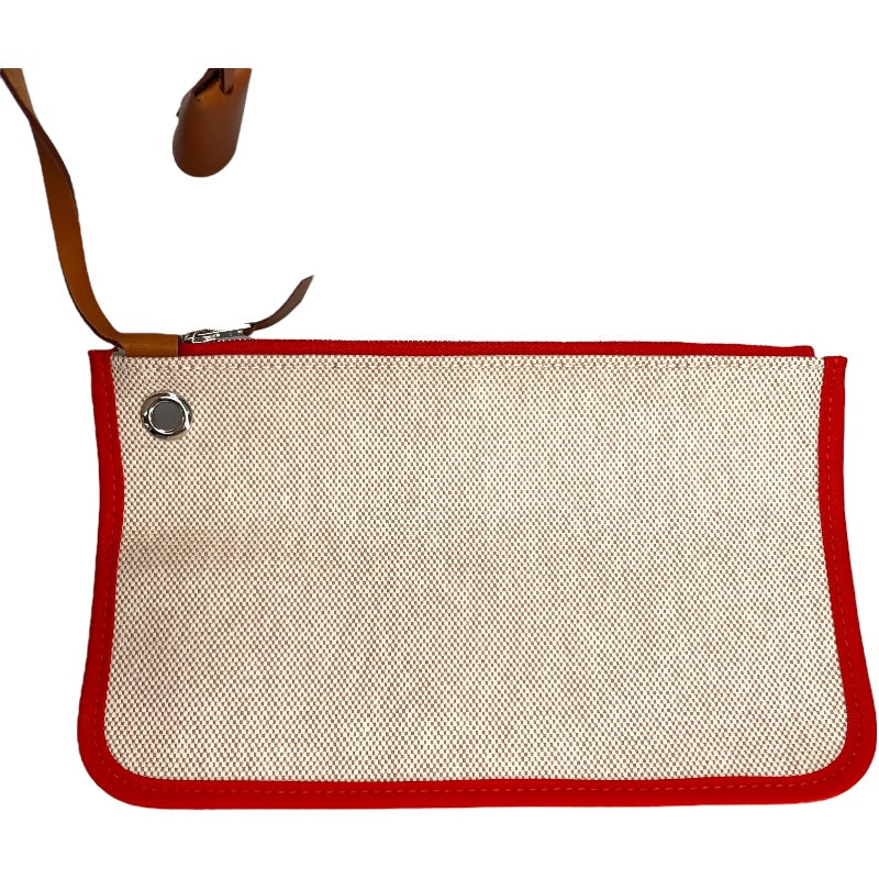 エルメス HERMES エールバッグジップPM U刻印 ローズテキサス SV金具 トワルアッシュ/ベルリンヌ/ヴァッシュハンター レディース ショルダーバッグ