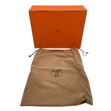 エルメス HERMES ピアノ 〇X刻 ブルーマリン GD金具 ポロサスリセ レディース ハンドバッグ