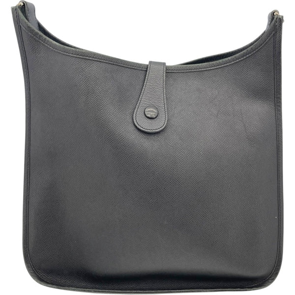 エルメス HERMES エヴリン1 GM □I刻 ブラック SV金具 エプソン レディース ショルダーバッグ
