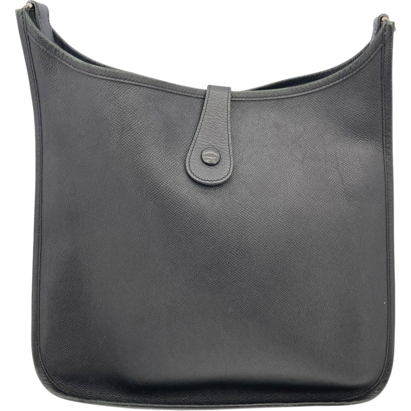エルメス HERMES エヴリン1 GM □I刻 ブラック SV金具 エプソン レディース ショルダーバッグ