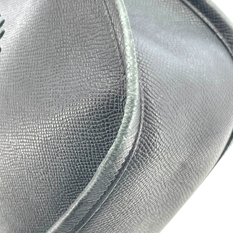 エルメス HERMES エヴリン1 GM □I刻 ブラック SV金具 エプソン レディース ショルダーバッグ