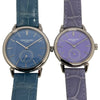 パテック・フィリップ PATEK PHILIPPE カラトラバ ウォッチアート グランド エキシビジョン 東京2023 6127G-010/7127G-010 ブルー/パープル K18WG/革ベルト 手巻き メンズ 腕時計