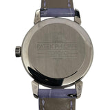 パテック・フィリップ PATEK PHILIPPE カラトラバ ウォッチアート グランド エキシビジョン 東京2023 6127G-010/7127G-010 ブルー/パープル K18WG/革ベルト 手巻き メンズ 腕時計