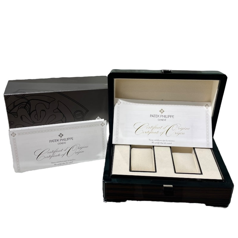 パテック・フィリップ PATEK PHILIPPE カラトラバ ウォッチアート グランド エキシビジョン 東京2023 6127G-010/7127G-010 ブルー/パープル K18WG/革ベルト 手巻き メンズ 腕時計