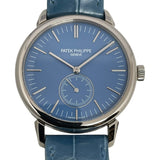 パテック・フィリップ PATEK PHILIPPE カラトラバ ウォッチアート グランド エキシビジョン 東京2023 6127G-010/7127G-010 ブルー/パープル K18WG/革ベルト 手巻き メンズ 腕時計