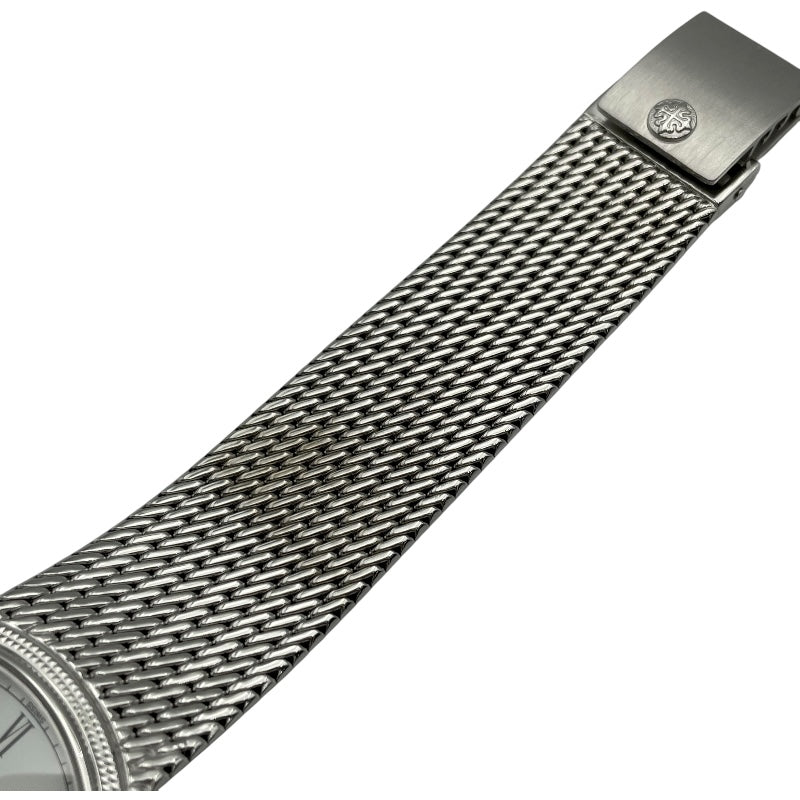 パテック・フィリップ PATEK PHILIPPE カラトラバ 3802/205 ホワイト K18WG 自動巻き ユニセックス 腕時計