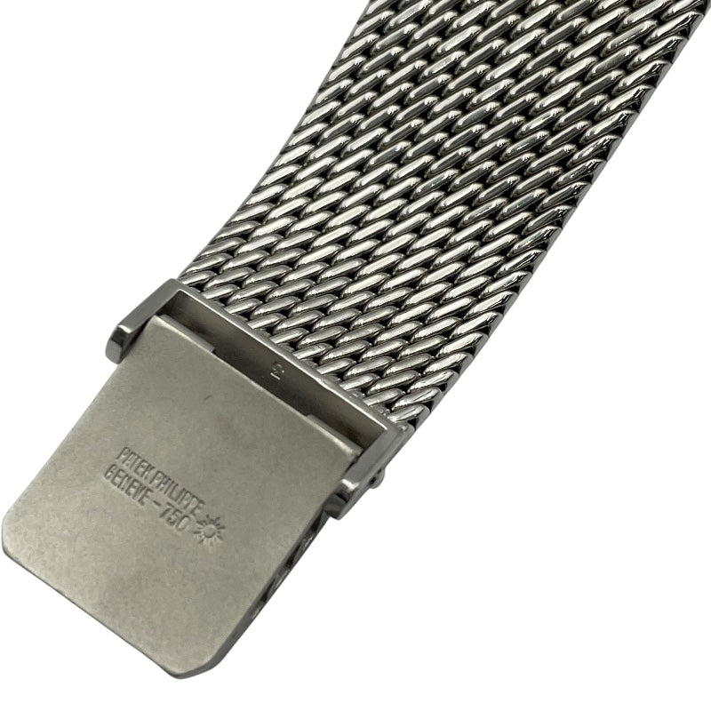 パテック・フィリップ PATEK PHILIPPE カラトラバ 3802/205 ホワイト K18WG 自動巻き ユニセックス 腕時計