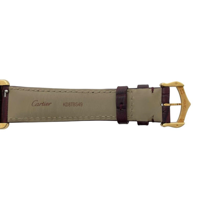 カルティエ Cartier タンク ルイ カルティエ LM WGTA0093 レッド K18YG ユニセックス 腕時計