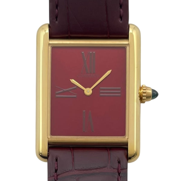 カルティエ Cartier タンク ルイ カルティエ LM WGTA0093 レッド K18YG ユニセックス 腕時計