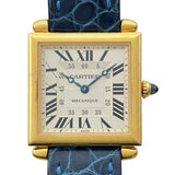 カルティエ Cartier タンク オピュ LM W1516956 シルバー K18YG レディース 腕時計
