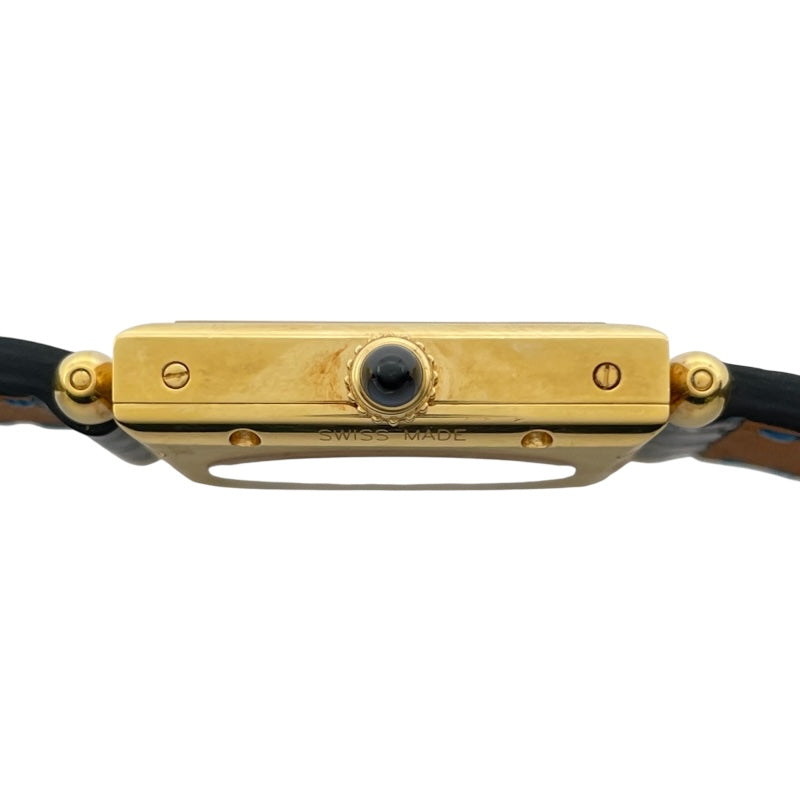 カルティエ Cartier タンク オピュ LM W1516956 シルバー K18YG レディース 腕時計