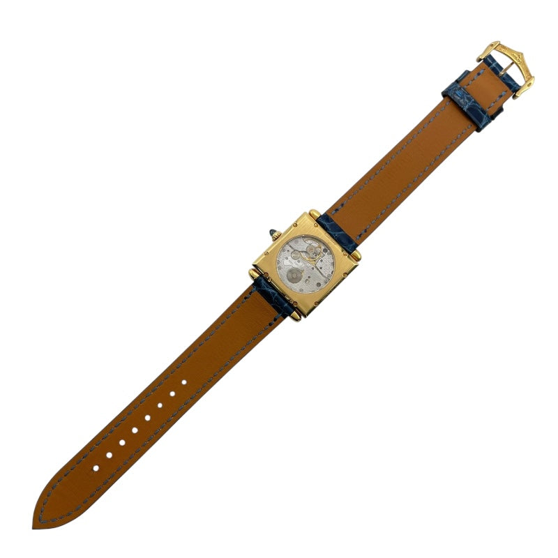 カルティエ Cartier タンク オピュ LM W1516956 シルバー K18YG レディース 腕時計