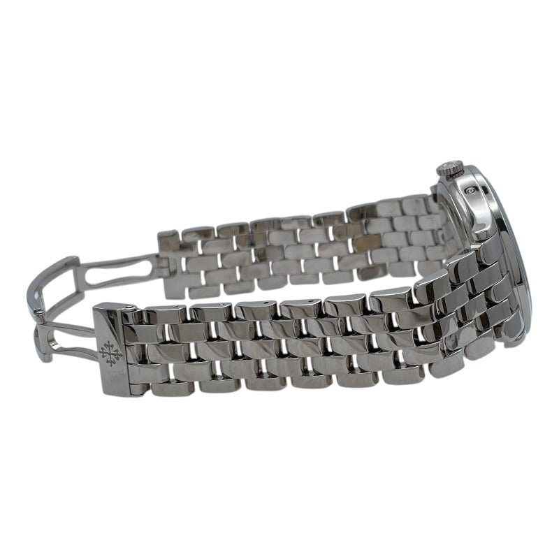 パテック・フィリップ PATEK PHILIPPE アニュアルカレンダー ムーンフェイズ 5396/1G-010 シルバー K18WG 自動巻き メンズ 腕時計