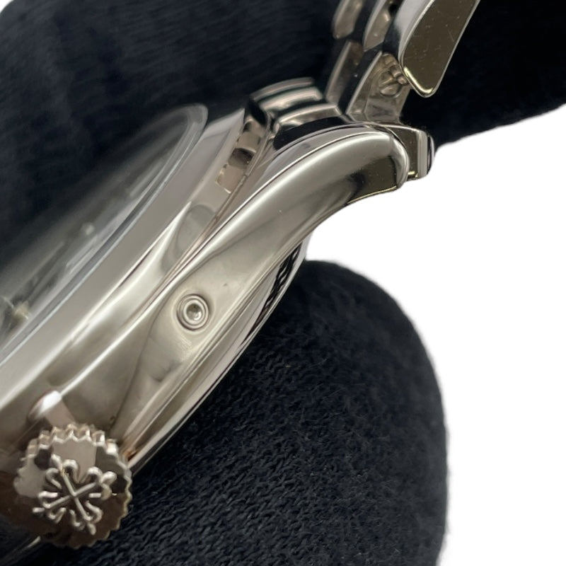 パテック・フィリップ PATEK PHILIPPE アニュアルカレンダー ムーンフェイズ 5396/1G-010 シルバー K18WG 自動巻き メンズ 腕時計