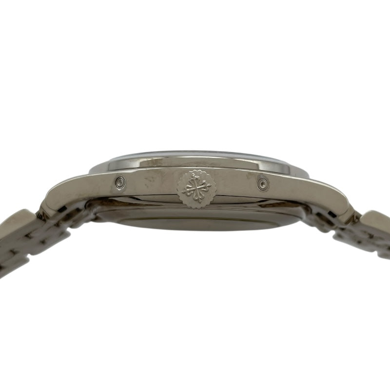 パテック・フィリップ PATEK PHILIPPE アニュアルカレンダー ムーンフェイズ 5396/1G-010 シルバー K18WG 自動巻き メンズ 腕時計