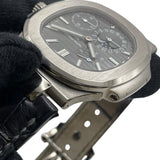 パテック・フィリップ PATEK PHILIPPE ノーチラス ムーンフェイズ 5712G-001 グレー K18WG 自動巻き メンズ 腕時計