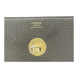 エルメス HERMES リンディ30 U刻 エトゥープ　GD金具　 トリヨン レディース ショルダーバッグ