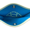 エルメス HERMES ネオエヴリンTPM W刻印 ミント/ヴェールフィズ/ブルーアズティック SV金具 トワル レディース ショルダーバッグ