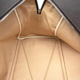 エルメス HERMES ヴィクトリア43 □G刻印 ブラウン トリヨン・トワル レディース ハンドバッグ