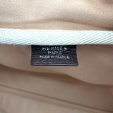 エルメス HERMES ヴィクトリア43 □G刻印 ブラウン トリヨン・トワル レディース ハンドバッグ