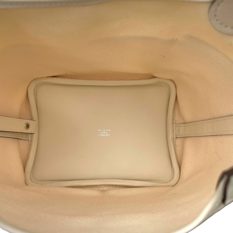 エルメス HERMES ピコタンロックPM カーゴ U刻印 ナタ SV金具 トワル・スイフト レディース ハンドバッグ