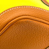 エルメス HERMES ガーデンパーティPM A刻印 ライム/トフィ SV金具 トワル/ネゴンダ レディース ハンドバッグ