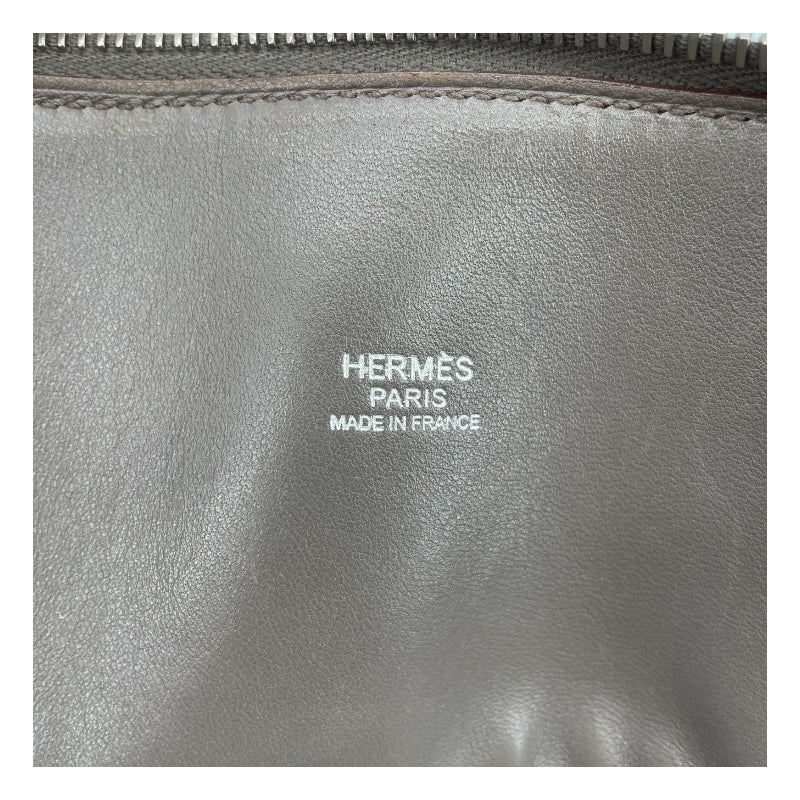 エルメス HERMES ボリード31 □O刻 エタン SV金具 トリヨン レディース ショルダーバッグ