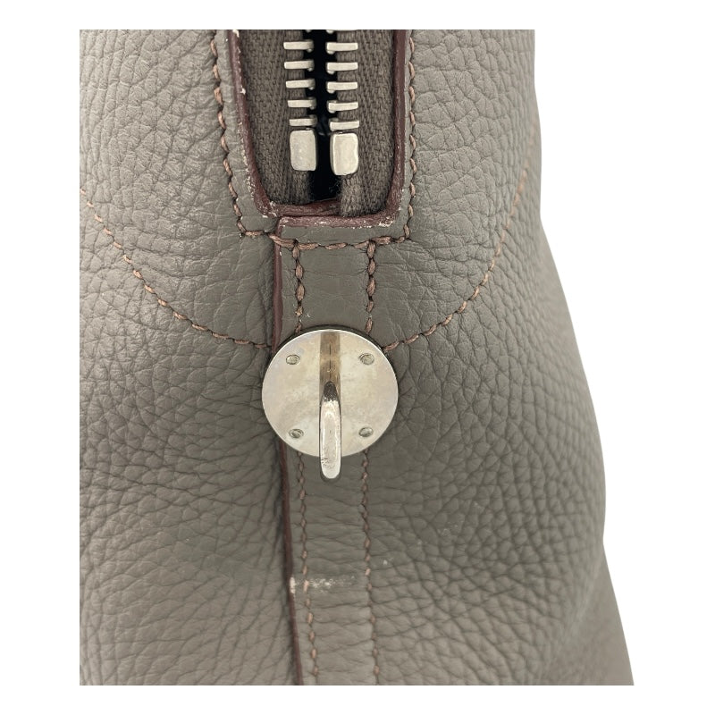 エルメス HERMES ボリード31 □O刻 エタン SV金具 トリヨン レディース ショルダーバッグ