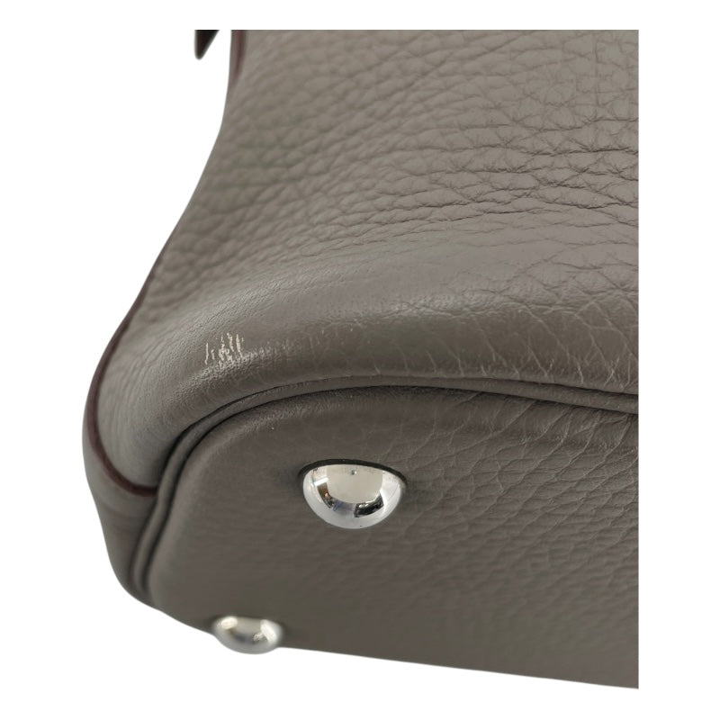 エルメス HERMES ボリード31 □O刻 エタン SV金具 トリヨン レディース ショルダーバッグ