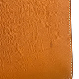 エルメス HERMES サックアデベッシュ38 〇Z刻 ゴールド GD金具 クシュベル メンズ ビジネスバッグ