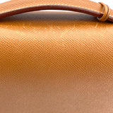 エルメス HERMES サックアデベッシュ38 〇Z刻 ゴールド GD金具 クシュベル メンズ ビジネスバッグ