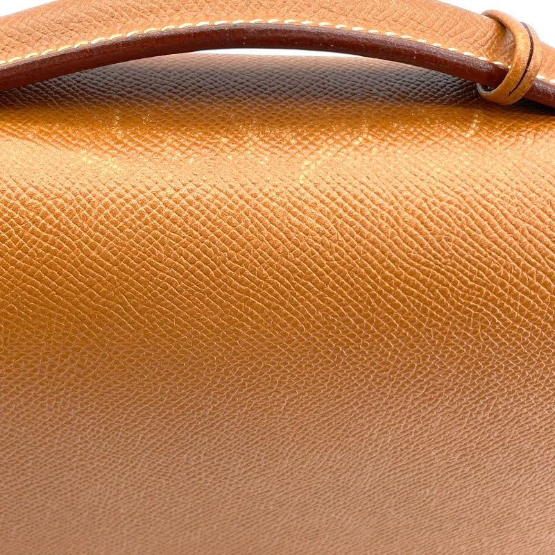 エルメス HERMES サックアデベッシュ38 〇Z刻 ゴールド GD金具 クシュベル メンズ ビジネスバッグ