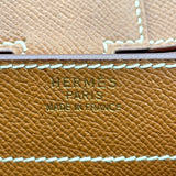 エルメス HERMES サックアデベッシュ38 〇Z刻 ゴールド GD金具 クシュベル メンズ ビジネスバッグ
