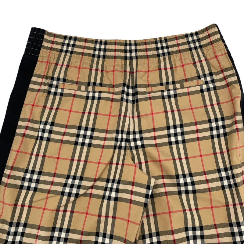 バーバリー BURBERRY チェック柄イージーパンツ 8040597 ブラウン コットン メンズ パンツ