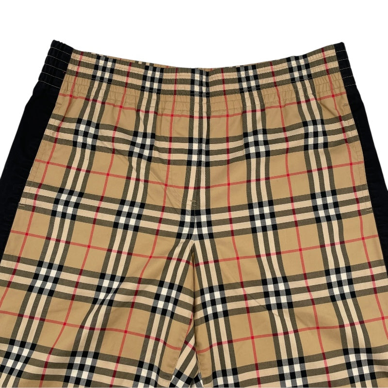 バーバリー BURBERRY チェック柄イージーパンツ 8040597 ブラウン コットン メンズ パンツ