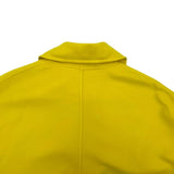 エルメス HERMES セリエボタンカシミヤロングコート イエロー カシミヤ レディース その他アウター