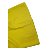 エルメス HERMES セリエボタンカシミヤロングコート イエロー カシミヤ レディース その他アウター