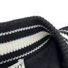 ジバンシィ GIVENCHY ロゴワッペンニットテディブルゾン BM00D04Y1L ブラック/ホワイト ウール メンズ スタジャン