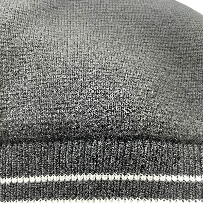 ジバンシィ GIVENCHY ロゴワッペンニットテディブルゾン BM00D04Y1L ブラック/ホワイト ウール メンズ スタジャン