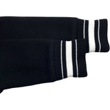 ジバンシィ GIVENCHY ロゴワッペンニットテディブルゾン BM00D04Y1L ブラック/ホワイト ウール メンズ スタジャン