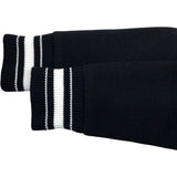 ジバンシィ GIVENCHY ロゴワッペンニットテディブルゾン BM00D04Y1L ブラック/ホワイト ウール メンズ スタジャン