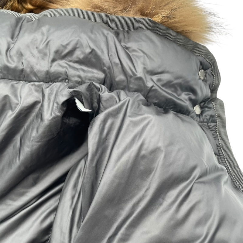 モンクレール MONCLER HERMIFUR ダウンコート 420934995615 53048 グレー ナイロン レディース ダウンジャケット