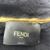 フェンディ FENDI FFリバーシブルムートンジャケット FM5203 ゴールド/ブラック 羊革 レディース その他アウター