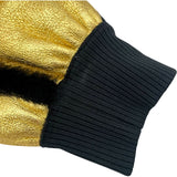 フェンディ FENDI FFリバーシブルムートンジャケット FM5203 ゴールド/ブラック 羊革 レディース その他アウター