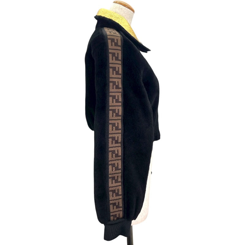 フェンディ FENDI FFリバーシブルムートンジャケット FM5203 ゴールド/ブラック 羊革 レディース その他アウター