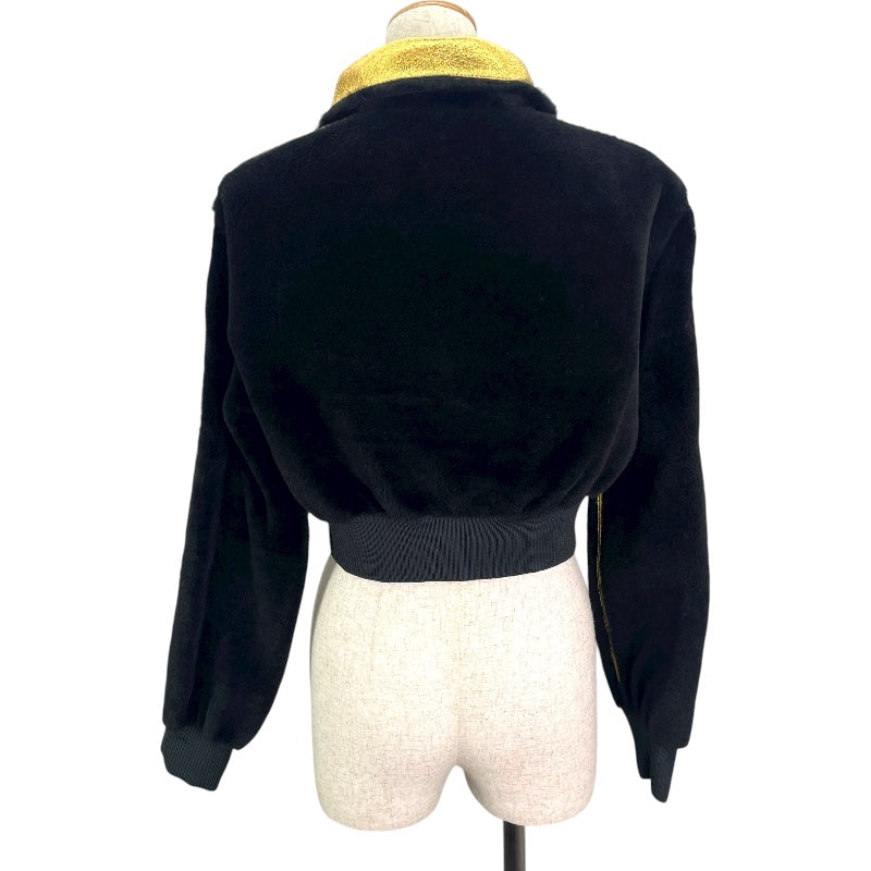 フェンディ FENDI FFリバーシブルムートンジャケット FM5203 ゴールド/ブラック 羊革 レディース その他アウター